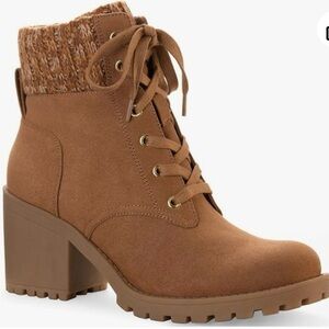 Sun & Stone Women's Tan Ankle Boots Size 8